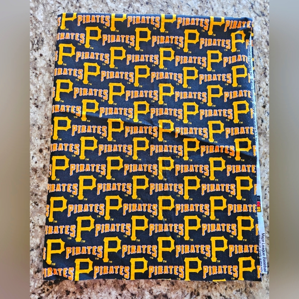 MLB PITTSBURGH PIRATES fabric yardage Y2K
